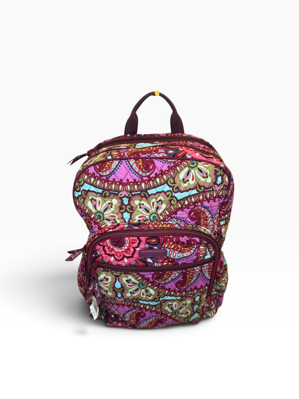 NWT Vera Bradley Campus Tech Backpack Resort Medallion Laptop Bag Retired